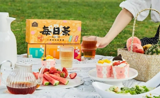 茶里推出的“每日茶”，圖源其官方微博